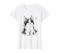 Mignon Fée Chat Bois Drôle Fairycore Chaton Esthétique T-Shirt Graphique avec Valeur