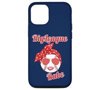 Mignon Femmes Love Baseball BigLeague Babe Hot Baseball Mom Coque pour iPhone 12/12 Pro