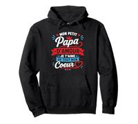 Mignon Fête des Pères Amour Papa Enfant Je t'aime Mon Papa Sweat à Capuche