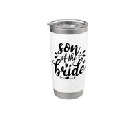 Mignon fils de la mariée mariage amour famille Gobelet isotherme en acier inoxydable double paroi