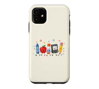 Mignon Fournitures Scolaires Crew Back to School Cartoon Design Coque pour iPhone 11