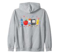 Mignon Fournitures Scolaires Crew Back to School Cartoon Design Sweat à Capuche