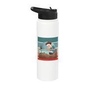 Mignon garçon fourmi ferme récipient en insectes de Stainless Steel Insulated Water Bottle