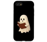 Mignon Ghost Reading Book Halloween Coque pour iPhone SE (2020) / 7/8