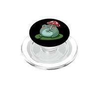 Mignon Grenouille Champignon Parapluie Lily Pad Cottagecore Cartoon Art PopSockets PopGrip pour MagSafe