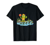 Mignon Grenouille Croisement avec têtards étang T-Shirt