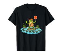 Mignon Grenouille Traverse la Garde avec des têtards dans l'étang T-Shirt
