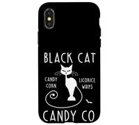 Mignon Halloween Cat Lovers - Chat noir amusant pour maman et papa Coque pour iPhone X/XS