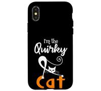 Mignon Halloween Cat Lovers - Funny Insolite Kitty Cat Mom Dad Coque pour iPhone X/XS