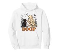 Mignon Halloween Chat Noir Fantôme Boop Spooky Retro Art Automne Sweat à Capuche