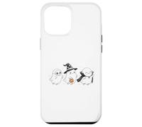 Mignon Halloween Crew Ghost Trio Squelette Sorcière et Vampire Coque pour iPhone 12 Pro Max