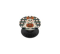 Mignon Halloween fantôme Arc Citrouille Tour ou friandise PopSockets PopGrip Adhésif