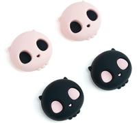 Mignon Halloween Silicone Joycon Thumb Grip Cap, Joystick Cover Compatible avec Switch/OLED/Switch Lite, Lot de 4 - Sweetheart Cranium