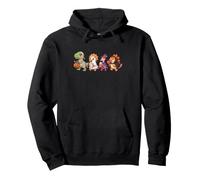 Mignon Halloween T-Rex Triceratops Ptéranodon Stegosaurus Sweat à Capuche
