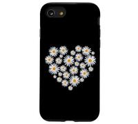 Mignon Happy Daisy Coeur Jaune Blanc Formes Mania Coque pour iPhone SE (2020) / 7/8