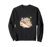 Mignon Hérisson Aquarelle Animaux des Bois Sweatshirt