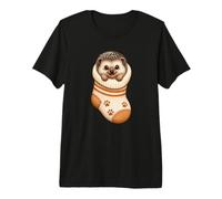 Mignon hérisson dans des Chaussettes Confortables pour bébé Hedgie Mom Cutecore T-Shirt Haut de Gamme