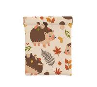 Mignon hérisson et Champignon, Sac de Rangement pour Femmes, Portefeuille supérieur à Presser, Petit Porte-Monnaie, Pochette de Changement
