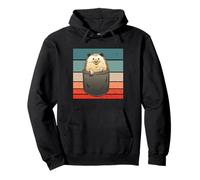 Mignon Hérisson Poche Fille Hérisson Amoureux Animaux Sweat à Capuche