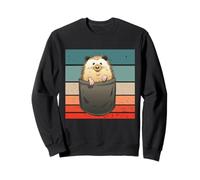 Mignon Hérisson Poche Fille Hérisson Amoureux Animaux Sweatshirt