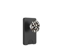 Mignon Hibou Lune Nuit Ciel Étoiles Forêt Animaux Fantaisie Art PopSockets PopWallet pour MagSafe