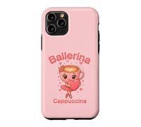 Mignon Italien Brainrot Meme Ballerine Cappuccino Enfants Filles Coque pour iPhone 11 Pro