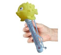 Mignon Jauge de température - Thermomètre d'eau de piscine, jauge de température de l'eau de la piscine | Jauge de température extérieure de dessin animé, piscine flottante facile à lire