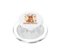 Mignon, Je suis Juste Un bébé Kangourou Amoureux des Animaux PopSockets PopGrip pour MagSafe
