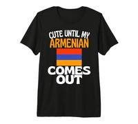 Mignon jusqu'à ce Que Mon arménien sorte Armenia T-Shirt Haut de Gamme