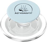 Mignon Just Wingin' It Tap Dancer Danse Tapping PopSockets PopGrip pour MagSafe