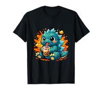 Mignon Kaiju Boba Tea Kawaii Monstre Japonais T-Shirt