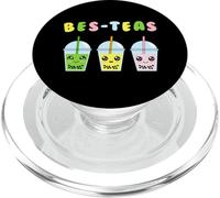 Mignon Kawaii BES Teas Boba Bubble Tea Besties Best Friends PopSockets PopGrip pour MagSafe