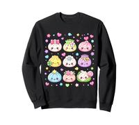 Mignon Kawaii Dumpling Pastel Anime Asiatique Food Lover Kids Girl Sweatshirt