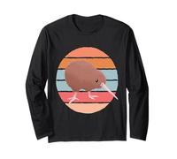 Mignon Kiwi Adorable Oiseau Amour Nouvelle-Zélande Faune Manche Longue