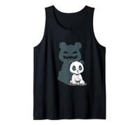 Mignon mais Dangereux Arts Martiaux Panda Karaté Judo Ombre Débardeur