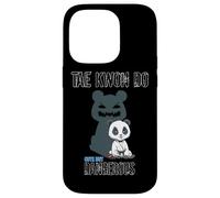 Mignon mais Dangereux Arts Martiaux Panda Taekwondo Judo Coque pour iPhone 14 Pro