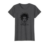 Mignon mais Sauvage : ne Laissez Pas Le Sourire Vous Tromper T-Shirt, Femme, Chiné Foncé, XS