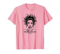 Mignon mais Sauvage : ne Laissez Pas Le Sourire Vous Tromper T-Shirt, Homme, Rose, L