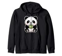 Mignon Matcha Panda Matcha Amoureux Esthétique Sweat à Capuche