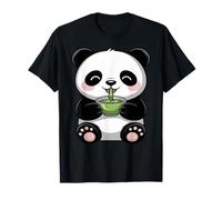 Mignon Matcha Panda Matcha Amoureux Esthétique T-Shirt