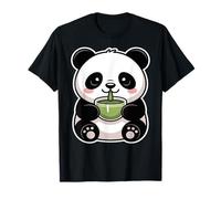 Mignon Matcha Panda Matcha Amoureux Esthétique T-Shirt