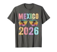Mignon Mexique 2026 Vacay Meilleures Vacances Assorties Filles T-Shirt