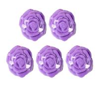 Mignon Mini Rose Savon 5 Pack Fait Main Savon Rose Parfum Parfumé Savon pour Les Invités Souvenirs Cadeau, Saint Valentin Faveurs De Mariage GIF