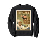 Mignon Monkey Punch Baby The Brave Vintage Hot Air Balloon Sweatshirt