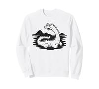 Mignon Monstre Loch Ness, créature du lac Sweatshirt
