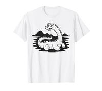 Mignon Monstre Loch Ness, créature du lac T-Shirt