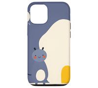Mignon Monstre Maison Simple Naïve Childlike Illustration Coque pour iPhone 12/12 Pro