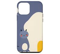Mignon Monstre Maison Simple Naïve Childlike Illustration Coque pour iPhone 12 Mini