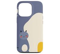 Mignon Monstre Maison Simple Naïve Childlike Illustration Coque pour iPhone 13 Pro