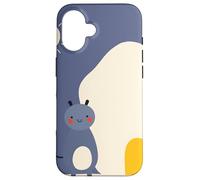 Mignon Monstre Maison Simple Naïve Childlike Illustration Coque pour iPhone 16